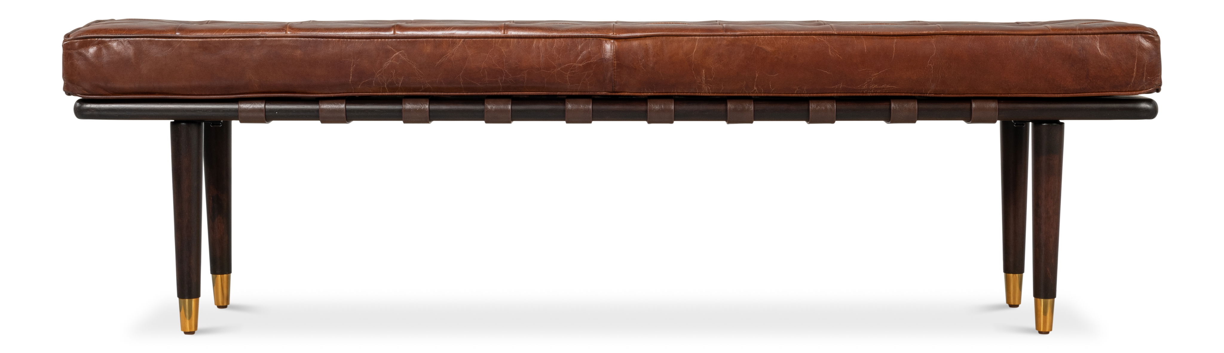 Prince Albert Bench, Seating by Sarreid, 64" length x 16" width x 18" height View 6