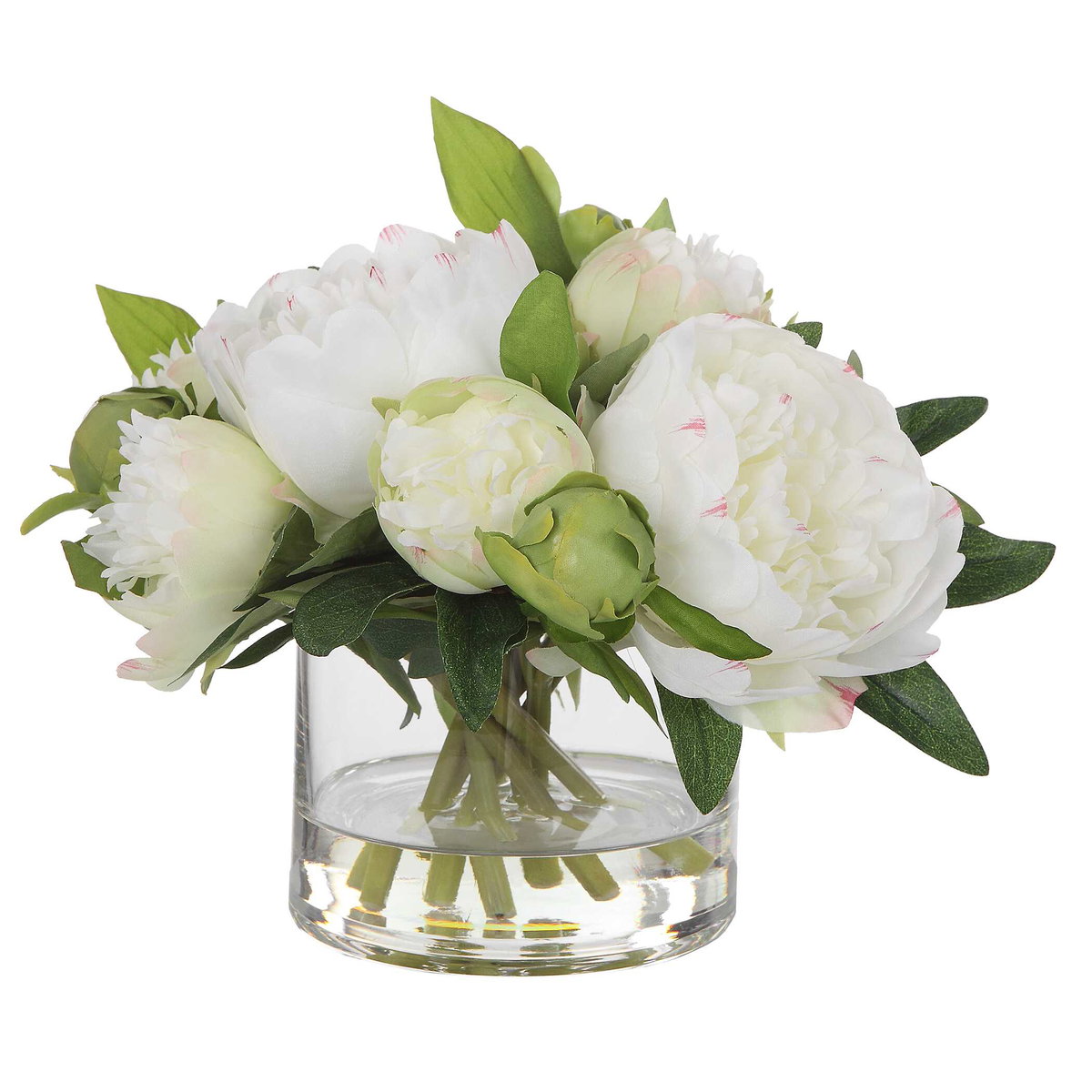 Garden Peony Bouquet, Artificial Plants & Flower by Uttermost, 10.25" width x 7.75" height x 10.25" depth View 3