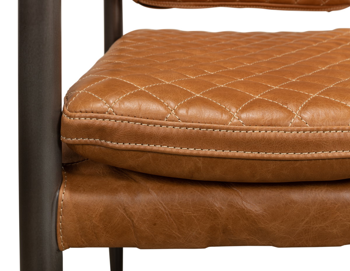 The Harley Chair, by Sarreid, 1'11" length x 1'11" width x 2'9" height View 4