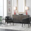 Anders Chenille Accent Chair, by Uttermost, 28" width x 31" height x 27" depth thumbnail 2
