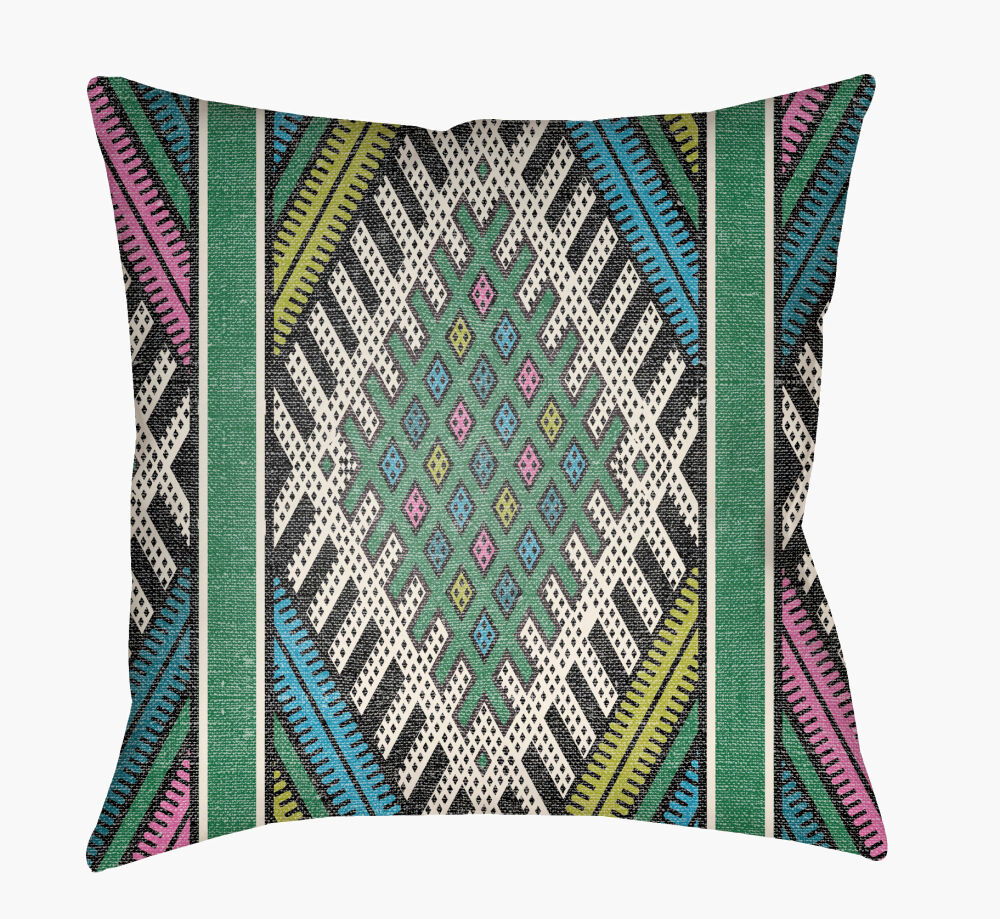 Lolita Accent Pillow, Decorative Pillow by Surya, 16" length x 16" width