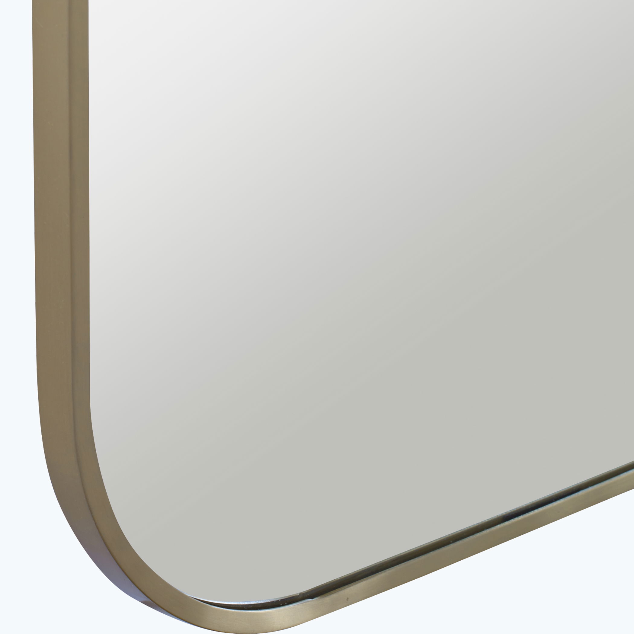 Taft Plated Brass Mirror large image 