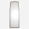 Adelasia Antiqued Gold Mirror, by Uttermost, 2' width x 5'8.62" height x 1" depth thumbnail 1