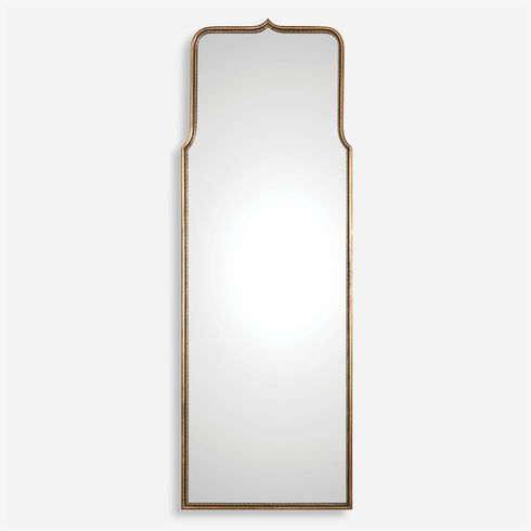 Adelasia Antiqued Gold Mirror