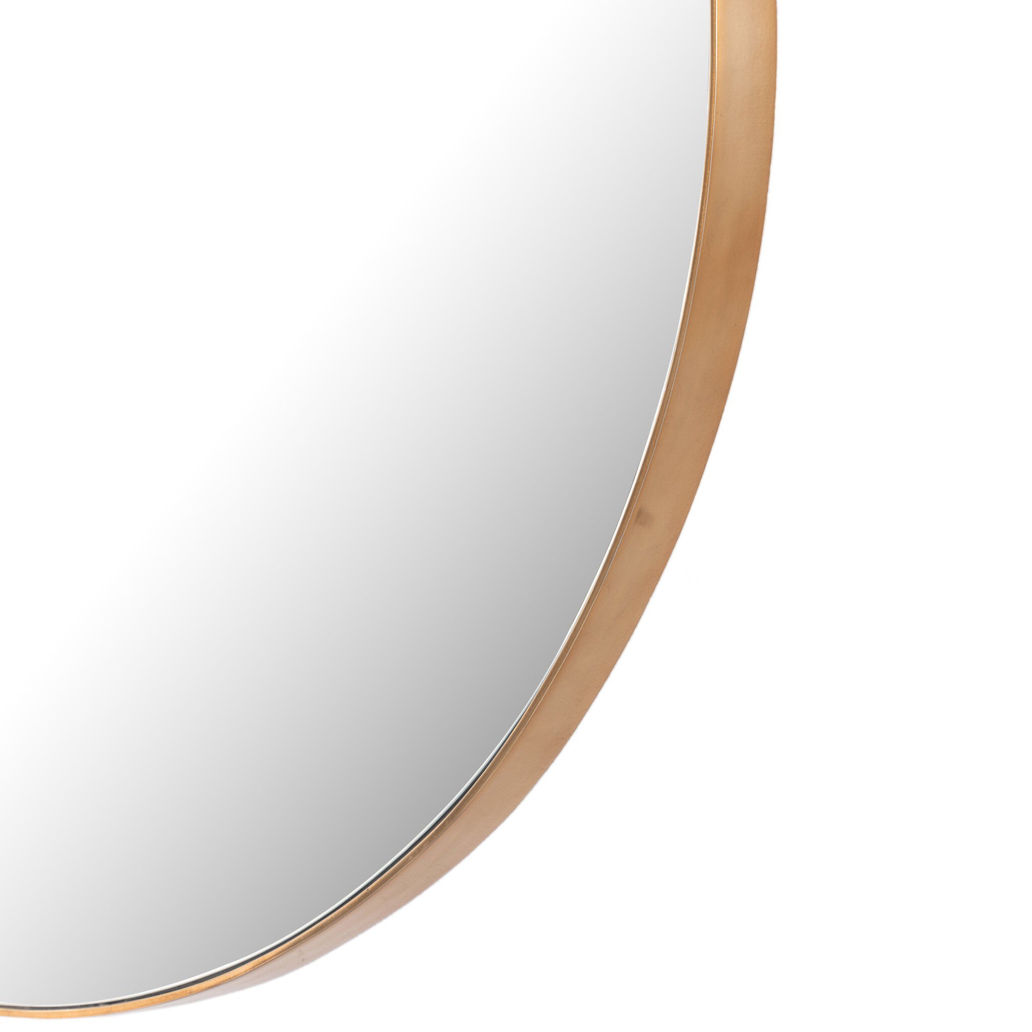 Georgina Round Mirror, by Four Hands, 47" width x 47" height x 2" depth View 7