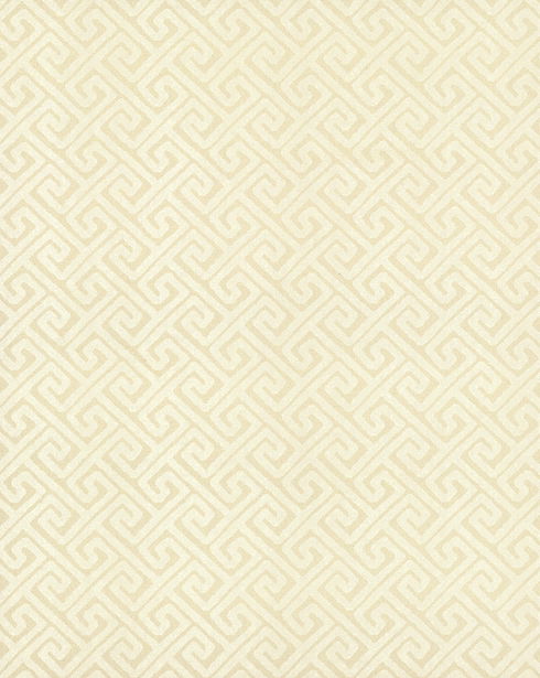 Yellow Greek Key Wallpaper