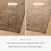 Magnolia Home by Joanna Gaines x Loloi Junie Rug, 5'3" length x 5'3" width thumbnail 4