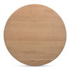 Treccia Round Coffee Table Oak, by Moe's Home, 42" width x 17" height x 42" depth thumbnail 3