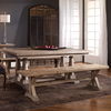 Stratford Salvaged Wood Bench thumbnail 1