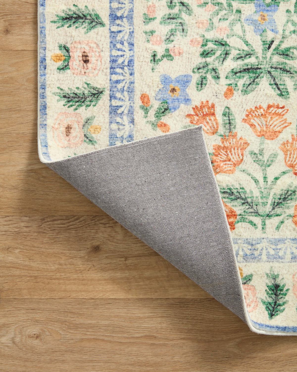 Rifle Paper Co. x Loloi Eden Rug, 2'6" length x 9'6" width View 6