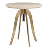 Alice Oak Adjustable Accent Table thumbnail 0