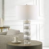 Band Together Crystal & Wood Table Lamp thumbnail 1