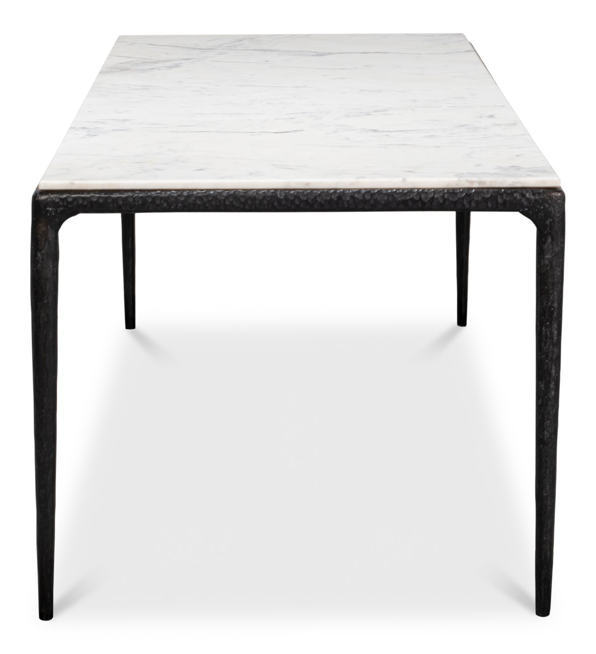 Dakor Dining Table, by Sarreid, 3' length x 6'10" width x 2'6" height View 3