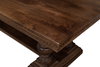 Joshua Pedestal Dining Table, by Sarreid, 3'6" length x 8' width x 2'7" height thumbnail 5