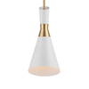 Eames 1 Light Modern Mini Pendant, Mini Light Pendant by Uttermost, 8" width x 18.5" height x 8" diameter x 8" depth thumbnail 4