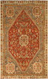 Antique One of a Kind Handmade Rug, by Surya, 8'5" length x 5'3" width thumbnail