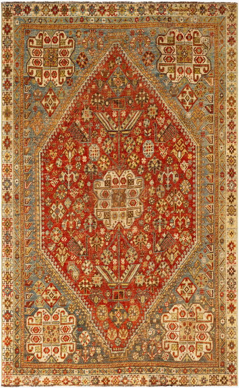 Antique One of a Kind Handmade Rug