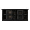 Mona Sideboard Black, Cabinets & Sideboard by Moe's Home, 78" width x 33.5" height x 21" depth thumbnail 4