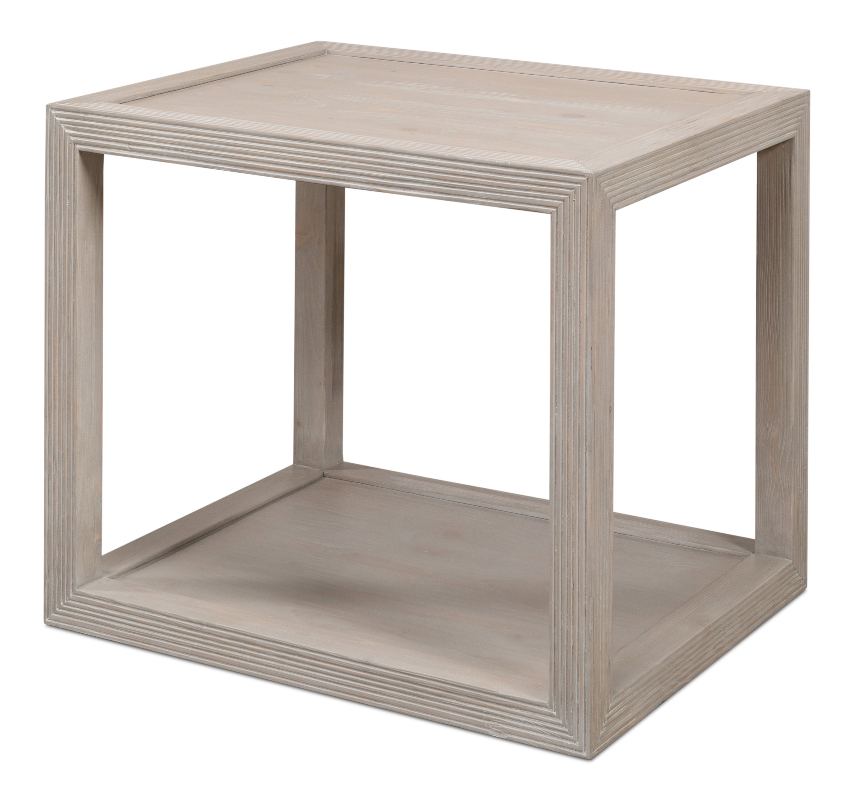 Camden Side Table, Side & End Table by Sarreid, 22" length x 28" width x 24" height View 1