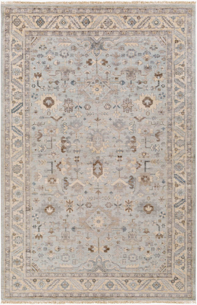 Sabine Handmade Rug, by Surya, 1'6" length x 1'6" width