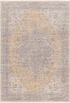 Subtle Machine Woven Rug, by Surya, 1'3.75" length x 1'3.75" width thumbnail