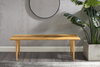 Azara Bench, Caramelized, Benche by Greenington, 55" length x 14" width x 17.5" height thumbnail 8