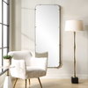 Pali Industrial Dressing Mirror, Floor Mirror by Uttermost, 29.37" width x 73.5" height x 2.5" depth thumbnail 4