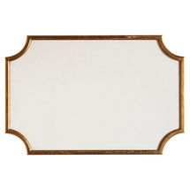 Online Designer Home/Small Office The Emily & Meritt Scallop Statement Pinboard, Gold