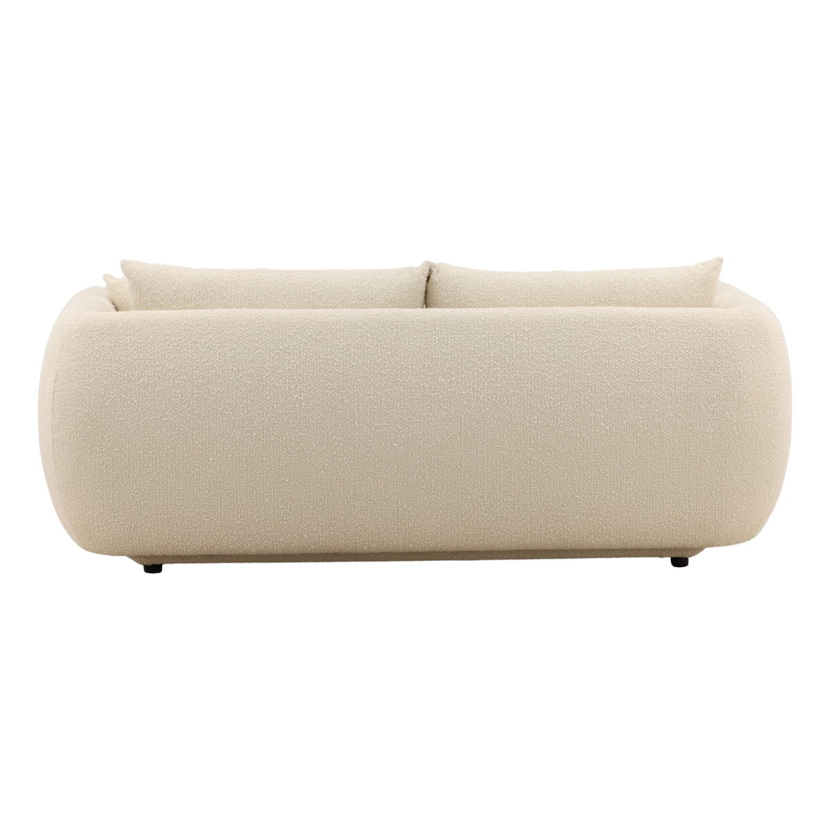 Briceida Sofa Cream, Sofas & Sectional by Dovetail, 84.12" width x 29.5" height x 40" depth View 4