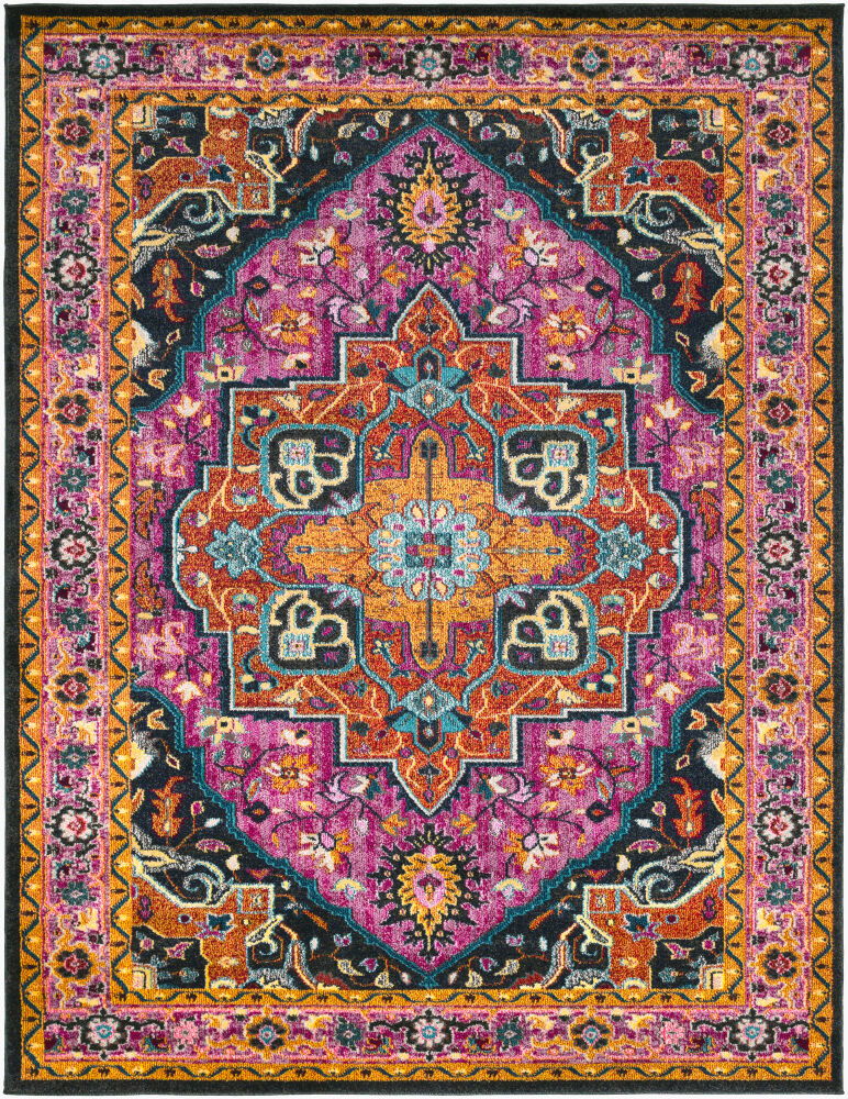 Anika Machine Woven Rug, by Surya, 1'3.75" length x 1'3.75" width