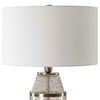 Out Of Time Seeded Glass Table Lamp, by Uttermost, 16" width x 29.75" height x 16" depth thumbnail 6