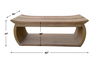 Connor Reclaimed Wood Bench, Furniture by Uttermost, 42" width x 17" height x 14" depth thumbnail 3