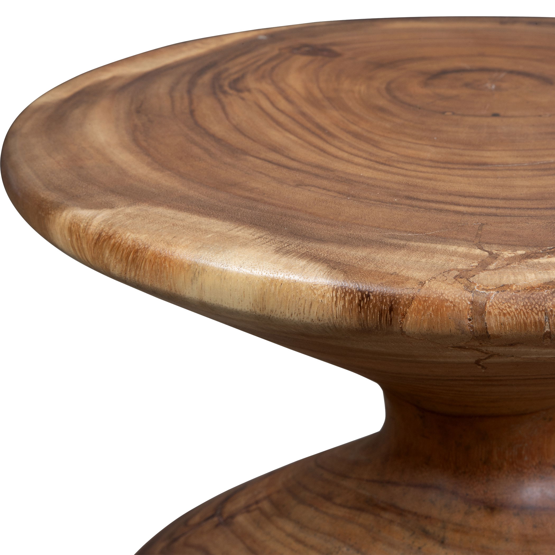 Lynx Hourglass Accent Table large image 