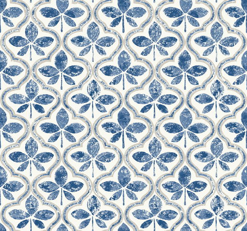 Sevilla Cobalt Wallpaper