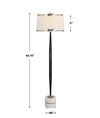 Miraz Iron Floor Lamp thumbnail 2