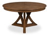 Casual Jupe Dining Table Light Mink Med, by Sarreid, 4'7" length x 4'7" width x 2'6" height thumbnail 1