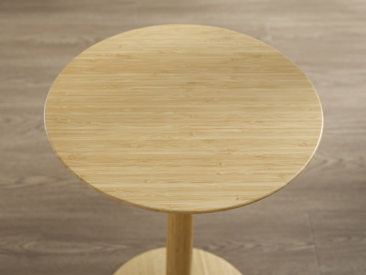 Sol Side Table, Wheat, Desk by Greenington, 16" length x 16" width x 20.75" height View 3