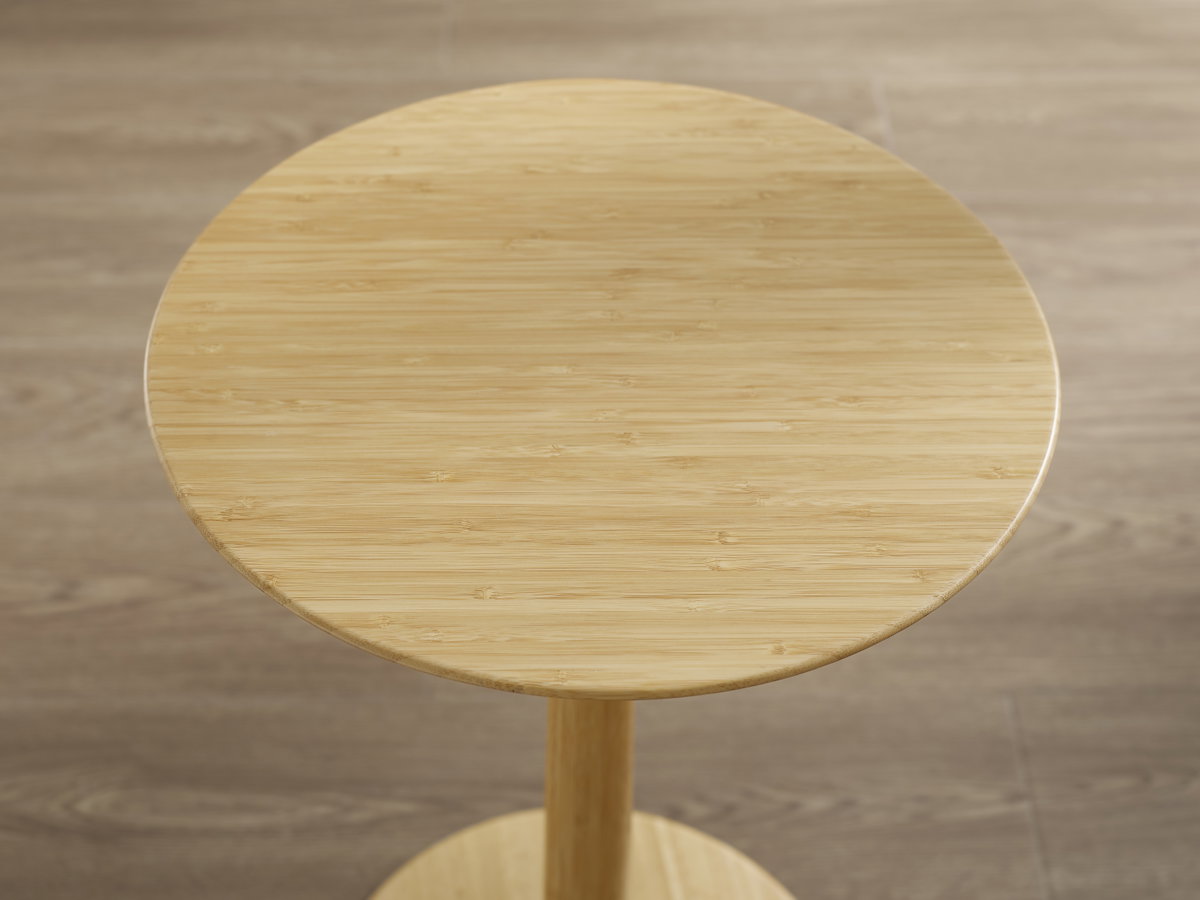 Sol Side Table, Wheat, Writing Desk by Greenington, 16" length x 16" width x 20.75" height View 3