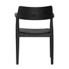 Stafford Dining Chair Black, by Dovetail, 22.83" width x 31.25" height x 21.88" depth thumbnail 4