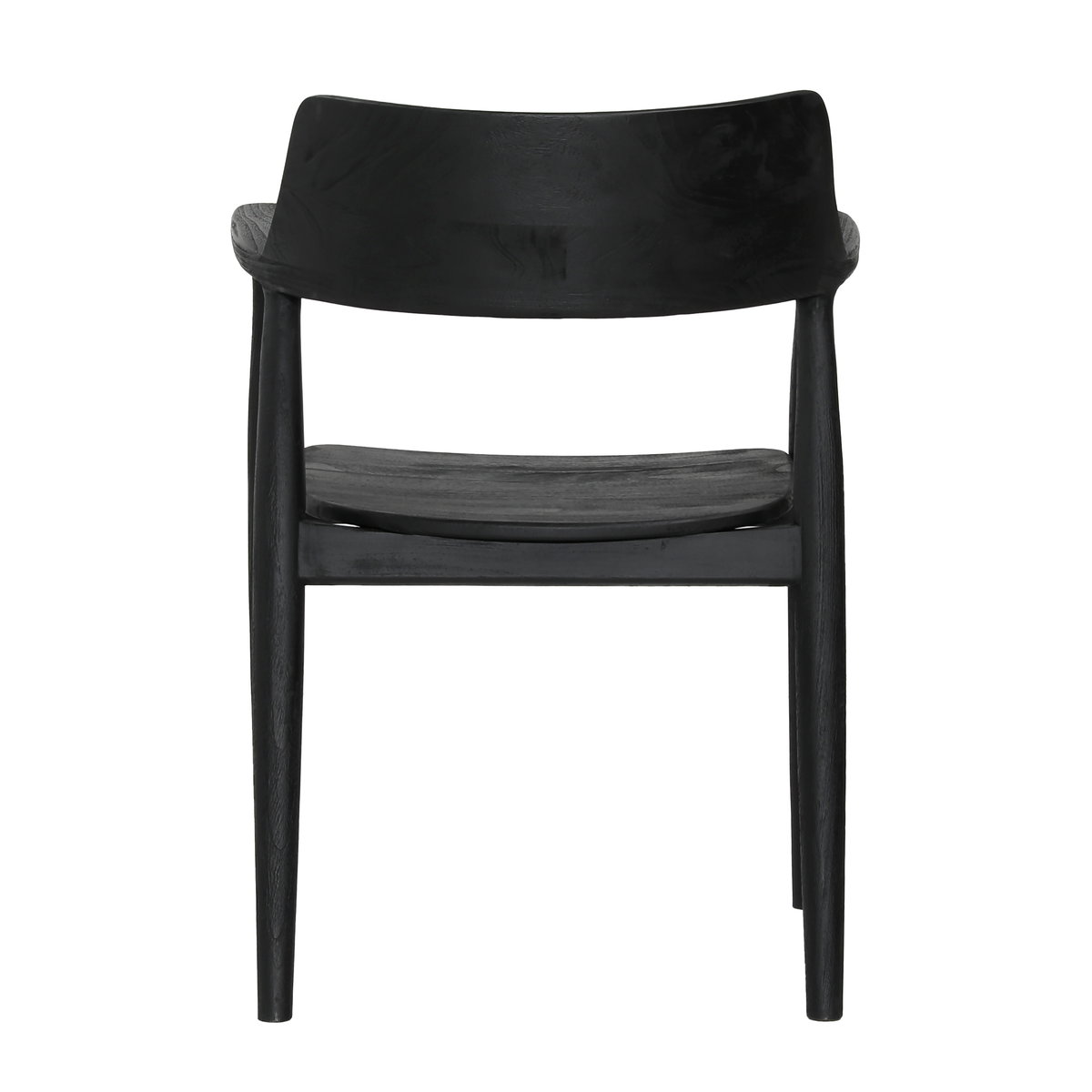 Stafford Dining Chair Black, by Dovetail, 22.83" width x 31.25" height x 22" depth View 4