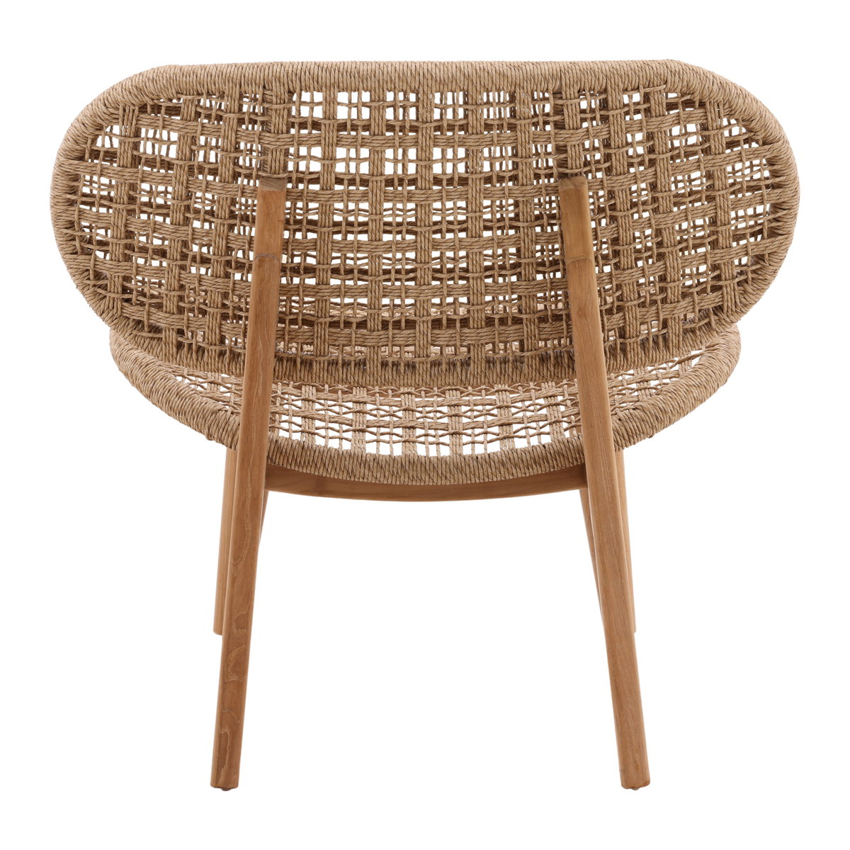 Hermosillo Outdoor Occasional Chair Natural, Accent Chair by Dovetail, 31.18" width x 30" height x 29.6" depth View 4
