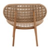 Hermosillo Outdoor Occasional Chair Natural, Accent Chair by Dovetail, 31.18" width x 30" height x 29.6" depth thumbnail 4