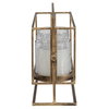 Wenman Gold Triple Candleholder, Candles & Candle Holder by Uttermost, 17.25" width x 8" height x 4" depth thumbnail 4