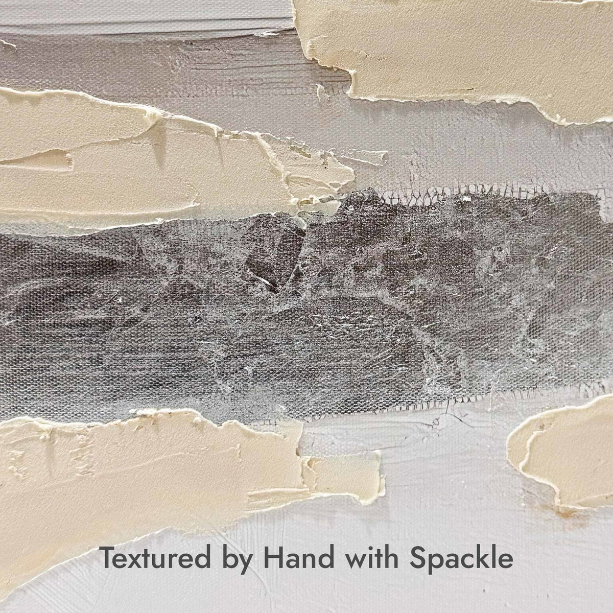 Interstellar Sands I (Beige Spackle), Art by Oliver Gal,  30x20 View 3