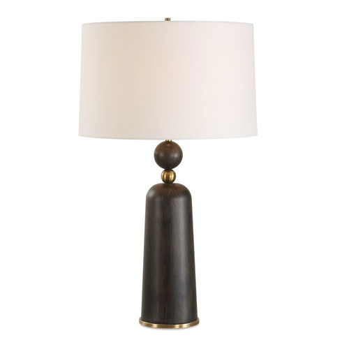 McQuinn Dark Walnut Table Lamp