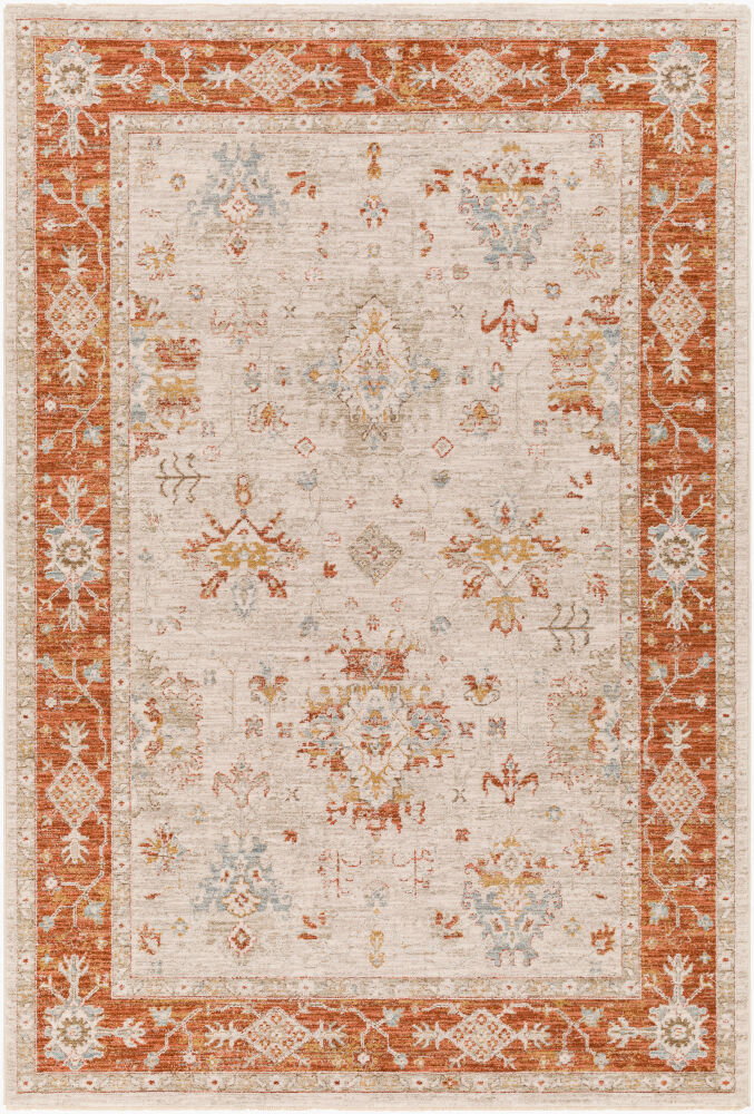 Avant Garde Machine Woven Rug, by Surya, 1'3.75" length x 1'3.75" width