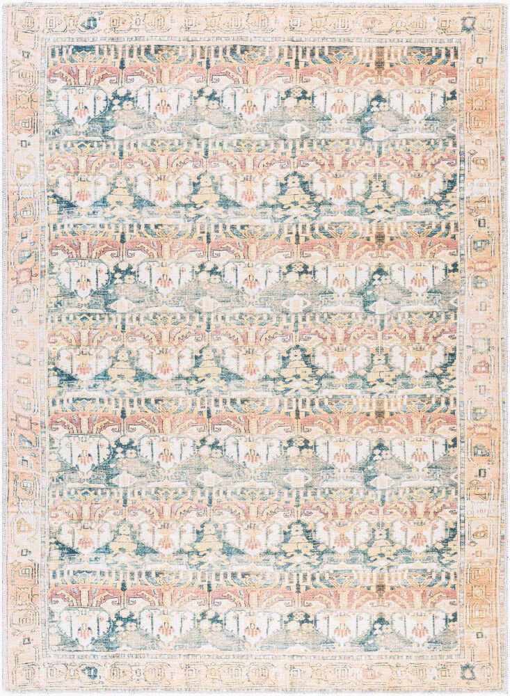 Amelie Machine Woven Rug, by Surya, 1'3.75" length x 1'3.75" width