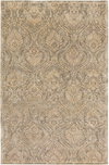 Thompson Handmade Rug, by Surya, 1'6" length x 1'6" width thumbnail