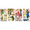 Construction Trucks Wall Decals, by York Wall, 1'6" length x 10" width x 1.31" depth thumbnail