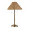 Viana, Table Lamp by Renwil, 22" height x 14" depth thumbnail 1